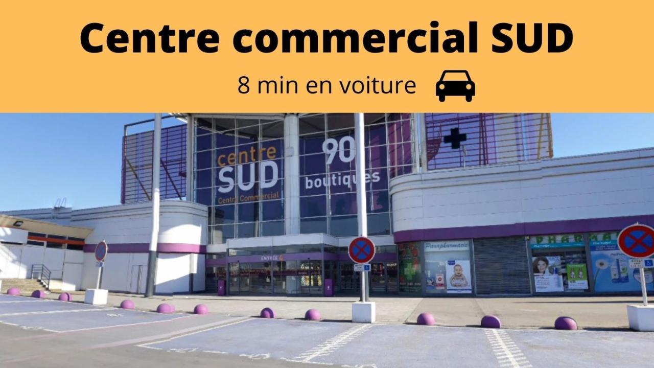 Le Mans - Au Calme - Stationnement Facile - Proche Centre Ville Et Gare Екстериор снимка