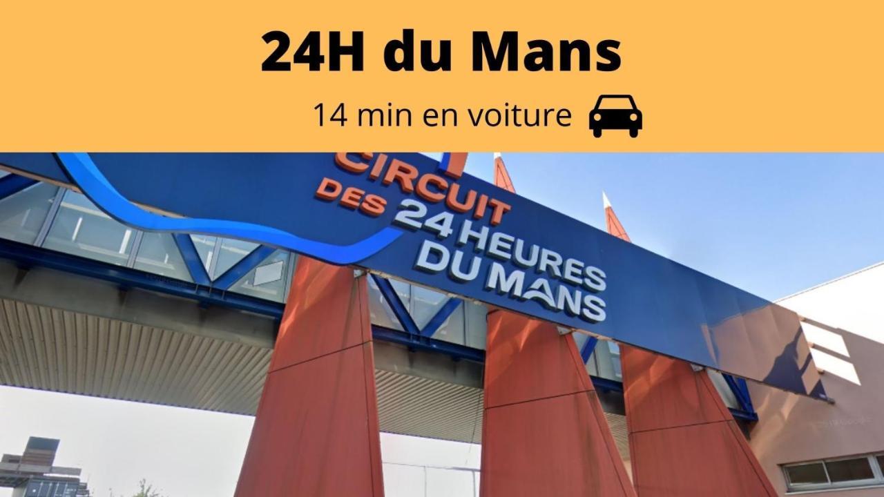 Le Mans - Au Calme - Stationnement Facile - Proche Centre Ville Et Gare Екстериор снимка
